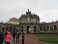 Zwinger Museum in the former royal palace, city of Dresden, Germany.