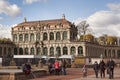 The Zwinger Palace and Building of the Old Masters Picture Gallery