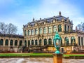 The Zwinger palace, Dresden, Saxony, Germany, Europe Royalty Free Stock Photo