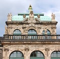 Zwinger is a palace in the German city of Dresden Royalty Free Stock Photo