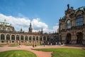 Zwinger Palace and museum complex in Dresden, eastern Germany