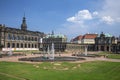 Zwinger Palace, museum complex in Dresden