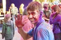 Holi color festival in Zwolen