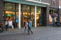 Zwolle, Overijssel, The Netherlands, Customers passing by the Primark shopping chain