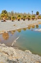 Zzyzx, Abandoned Spa, Mojave Desert Royalty Free Stock Photo