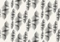 Vector seamless pattern. Striped abstract background. Bold wavy stripes. Monochrome rippled tiles. Can be used as swatch