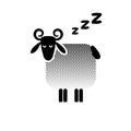 Zzz Icon, Snoring Symbol, Zzzz pictogram