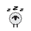 Zzz Icon, Snoring Symbol, Zzzz pictogram