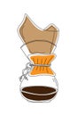 Coffee element icon