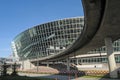 ZÃÂ¼rich: The Circle at ZÃÂ¼rich airport, a billion property project  has opened for  the public. The University Clinic has space Royalty Free Stock Photo