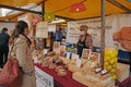 ZÃÂ¼rich: Corona-Shopping on the swiss slow food market at Europa-Allee