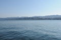 ZÃÂ¼rich/Switzerland: Even Lake ZÃÂ¼rich is completly empty in times of Corona virus CoVid19