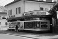 Zurich/Switzerland: ZÃÂ¼rich/Switzerland: The `Langstrasse` is empty due to CoVid19 Virus Lockdown. All shops and bars are closed