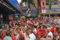 ZÃÂ¼rich Switzerland: Public football event at Longstreet at the world champion chip 2021