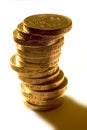 ÃÂ£1 UK coins Royalty Free Stock Photo