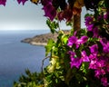Sea view Summer in Iraklia Cyclades Grecce Royalty Free Stock Photo