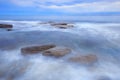 Ã¢â¬Â¨Rocks and waves at Kings Beach, QLD.