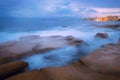 Ã¢â¬Â¨Rocks and waves at Kings Beach, QLD.