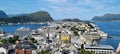 Aalesund city Royalty Free Stock Photo