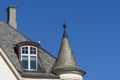 Ãâ¦lesund, Norway - Detail of a Typical Art Nouveau House Facade Royalty Free Stock Photo