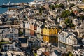Ãâ¦lesund Norway View of the city on a sunny day Royalty Free Stock Photo