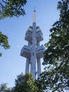 ÃÂ½iÃÂ¾kov Television Tower, Prague Royalty Free Stock Photo