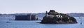 Ile Louet and the Chateau du Taureau in Brittany