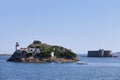 Ile Louet and the Chateau du Taureau in Brittany