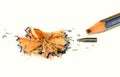 Ã¯Â¿Â½ pencil and shavings closeup Royalty Free Stock Photo