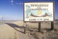 Ã¯Â¿Â½Welcome to California CityÃ¯Â¿Â½ road sign in California City, California Royalty Free Stock Photo