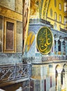 ÃâThe Nave of the Hagia Sophia mosque. Istanbul, Turkey.