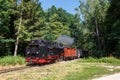 Ãâchsle steam train locomotive railway near Maselheim in Germany