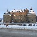Ãârebro castle Royalty Free Stock Photo