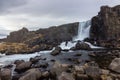ÃâxarÃÂ¡rfoss waterfall in Thingvellir N.P. Iceland