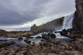 ÃâxarÃÂ¡rfoss waterfall in Thingvellir N.P. Iceland