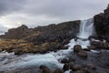 ÃâxarÃÂ¡rfoss waterfall in Thingvellir N.P. Iceland