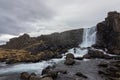 ÃâxarÃÂ¡rfoss waterfall in Thingvellir N.P. Iceland