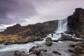 ÃâxarÃÂ¡rfoss waterfall in Thingvellir N.P. Iceland