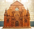 Maqueta de madera de la Iglesia del Salvador en ÃÅ¡beda, AndalucÃÂ­a, EspaÃÂ±a