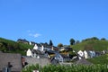 ÃÅrzig Germany - 08 25 2022: village up into the vineyards