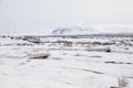 Thingvellir National Park or better known as Iceland pingvellir National Park during winter