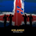 ÃÅ¾jÃÂ³ÃÂ°hÃÂ¡tÃÂ­ÃÂ°ardagurinn (Translate: Iceland National Day) is the Icelandic National Day and Republic Day, which is celebrated on