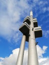 Zizkov Tv Tower in Prague city Czech Republic stock images