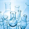 Chemical laboratory equipment Stock Photo