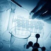 Science and medical research. Chemical laboratory Stock Photo