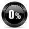 0 percent icon