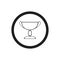 00trophy icon vector illustration design template