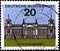 02 08 2020 Divnoe Stavropol Territory Russia the postage stamp Germany 1964 German Cities Capitals of the States of the Federal