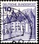 02 08 2020 Divnoe Stavropol Territory Russia the postage stamp Germany 1977 Palaces and Castles Glucksburg Castle