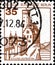 02 08 2020 Divnoe Stavropol Territory Russia the postage stamp Germany West Berlin 1982 Castles and Palaces Lichtenstein